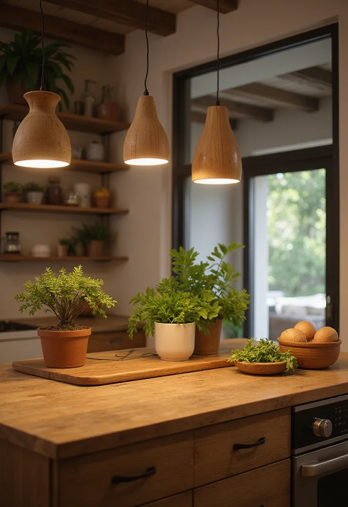 19 Kitchen Lighting Ideas That Will Illuminate Your Space (And Your Cooking Skills!) - 19. Eco-Friendly Lighting Options for Sustainability 1