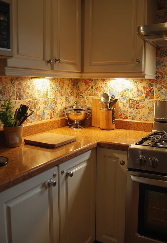 19 Kitchen Lighting Ideas That Will Illuminate Your Space (And Your Cooking Skills!) - 3. Under-Cabinet Lighting for Practicality 1