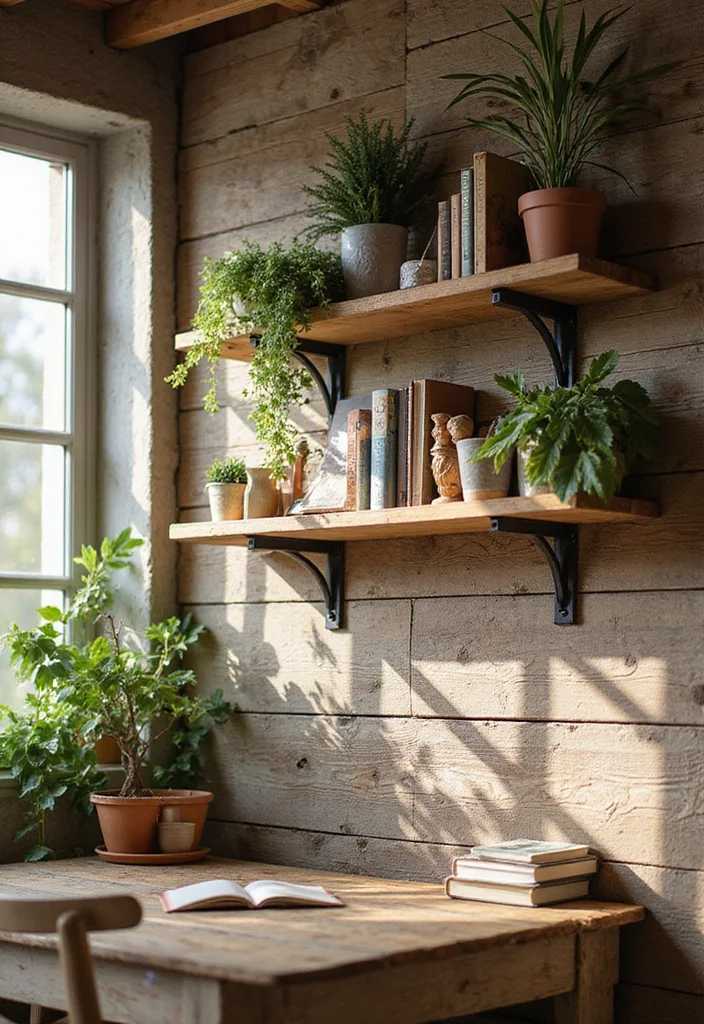 12 DIY Sustainable Decor Trends You Can Create on a Budget! - 11. Reclaimed Wood Accents 1