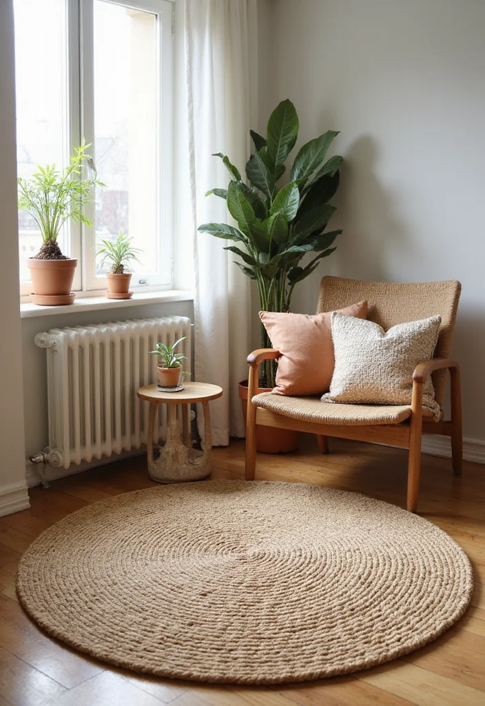 12 DIY Sustainable Decor Trends You Can Create on a Budget! - 2. Natural Fiber Rugs 1