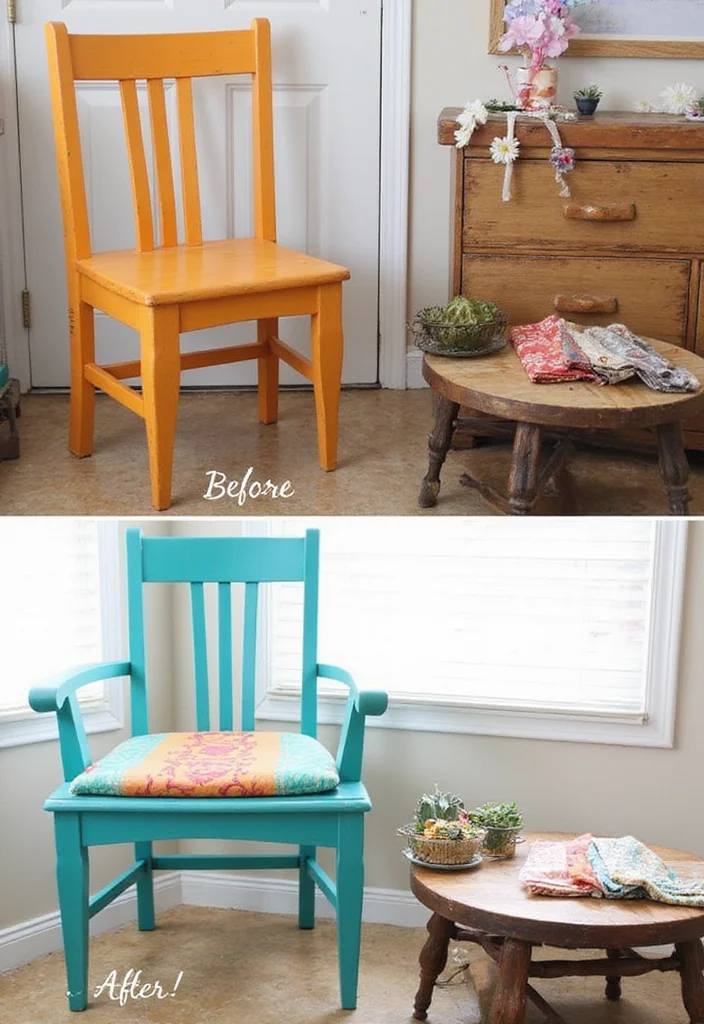 12 DIY Sustainable Decor Trends You Can Create on a Budget! - 6. Upcycled Furniture Makeovers 1