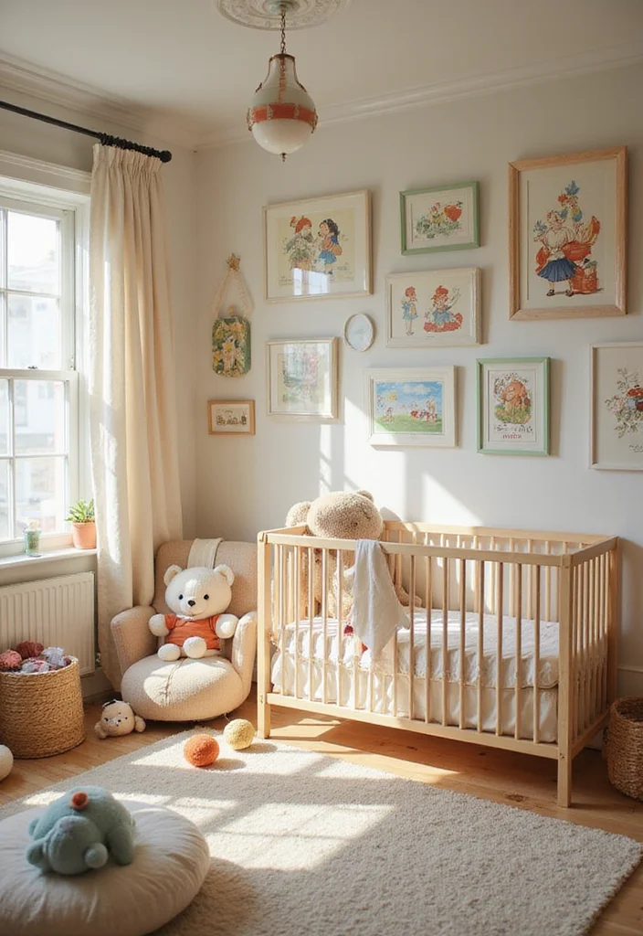 13 Framed Vintage Wall Art Ideas That Will Class Up Any Room (Warning: #6 Is Stunning!) - 12. Vintage Childrens’ Book Illustrations 1