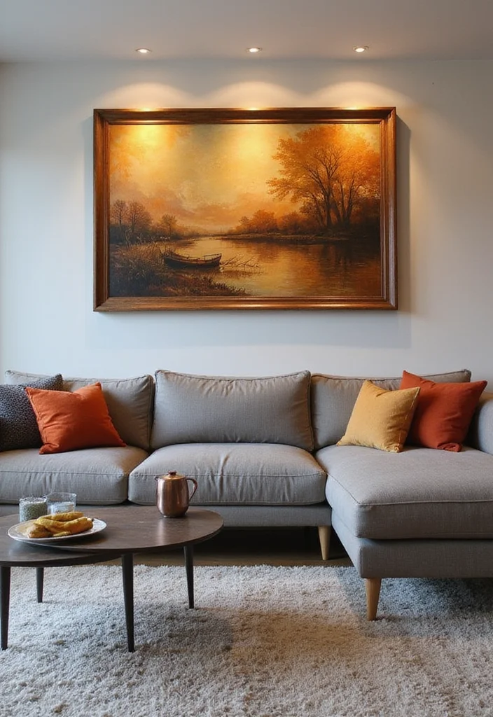 13 Framed Vintage Wall Art Ideas That Will Class Up Any Room (Warning: #6 Is Stunning!) - 6. Stunning Large-Scale Art Pieces 1