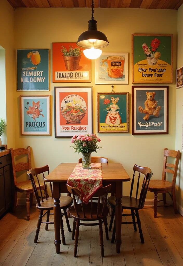 13 Framed Vintage Wall Art Ideas That Will Class Up Any Room (Warning: #6 Is Stunning!) - 7. Vintage Advertisement Art 1
