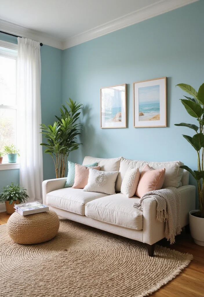 15 Beach Design Essentials to Create a Relaxing Coastal Haven (Wait Until You See #10!) - 1. Coastal Color Palette 1