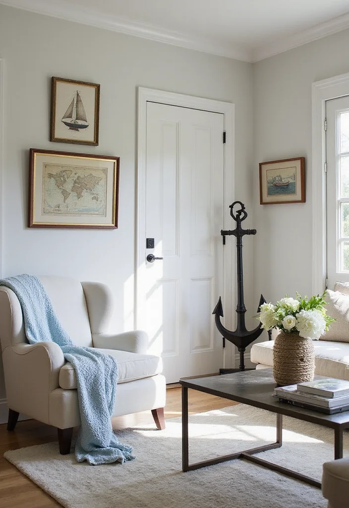 15 Beach Design Essentials to Create a Relaxing Coastal Haven (Wait Until You See #10!) - 3. Nautical Accents 1
