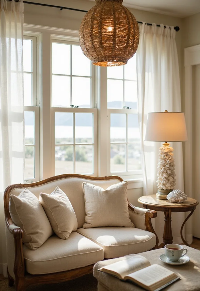 15 Beach Design Essentials to Create a Relaxing Coastal Haven (Wait Until You See #10!) - 5. Soft Lighting 1