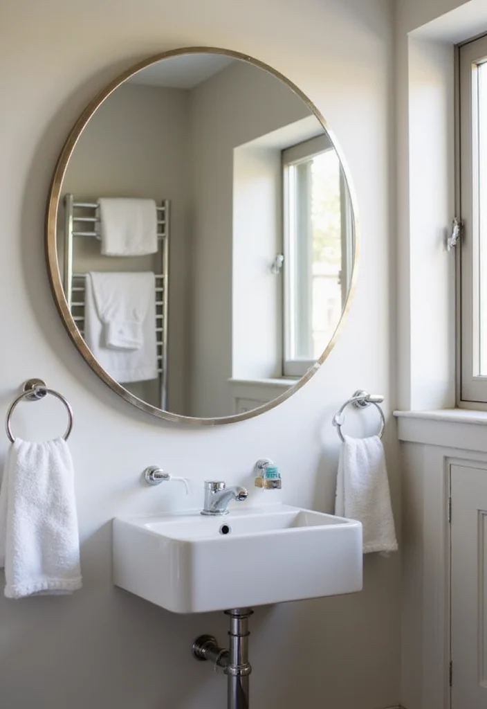 15 Ingenious Tiny Bathroom Decor Hacks You Need to Try Right Now! - 2. Use Mirrors to Create Illusions of Space 1