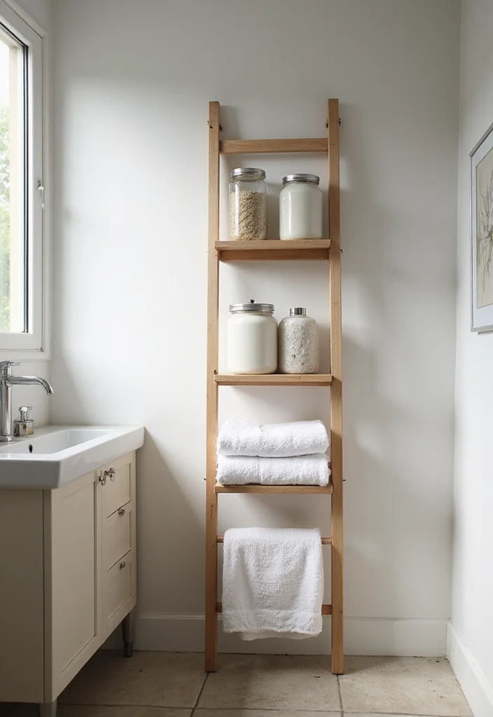 15 Ingenious Tiny Bathroom Decor Hacks You Need to Try Right Now! - 4. Compact Furniture for Functionality 1