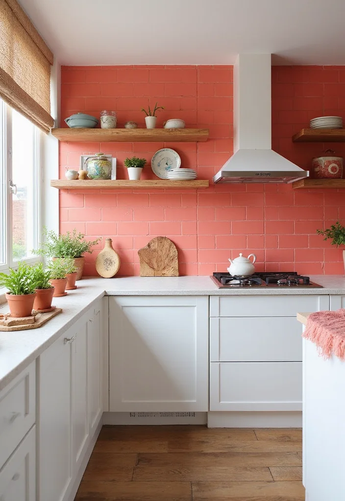 18 Color Trends for Home Interiors That Will Leave You Speechless! - 10. Warm Coral Accents 1