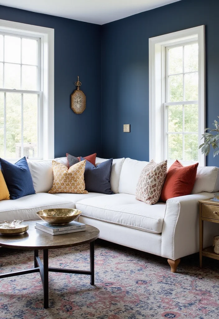 18 Color Trends for Home Interiors That Will Leave You Speechless! - 12. Timeless Navy 1
