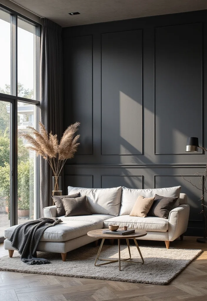 18 Color Trends for Home Interiors That Will Leave You Speechless! - 17. Sophisticated Charcoal 1