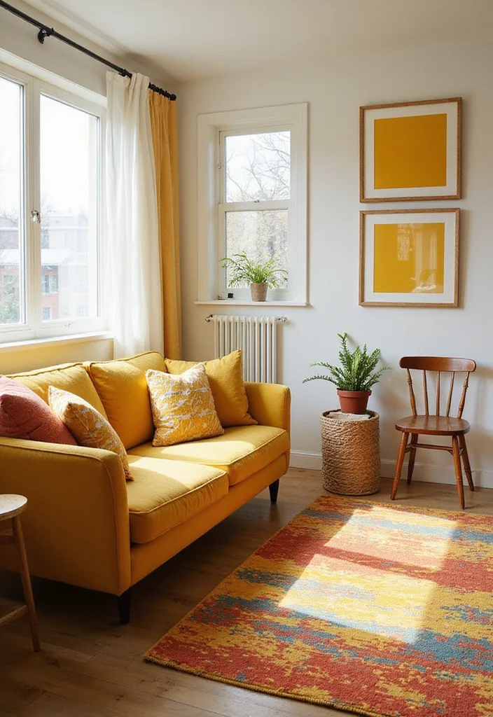 18 Color Trends for Home Interiors That Will Leave You Speechless! - 4. Cozy Mustard Yellow 1