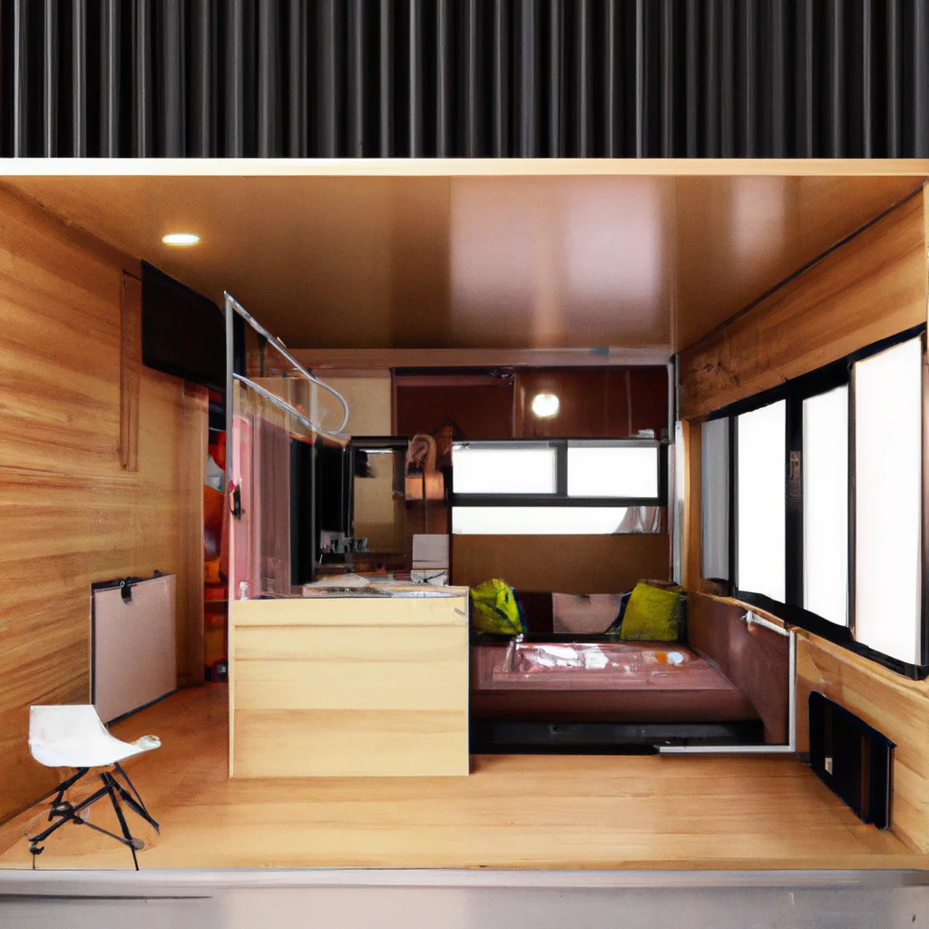 3x6 Meters Tiny House Design with 1 Bedroom