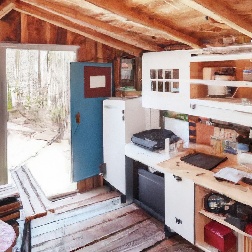 Take a Virtual Tour of The Cove Escape: A Beautifully Designed Backyard Shed Tiny House by Tiny Home Tours