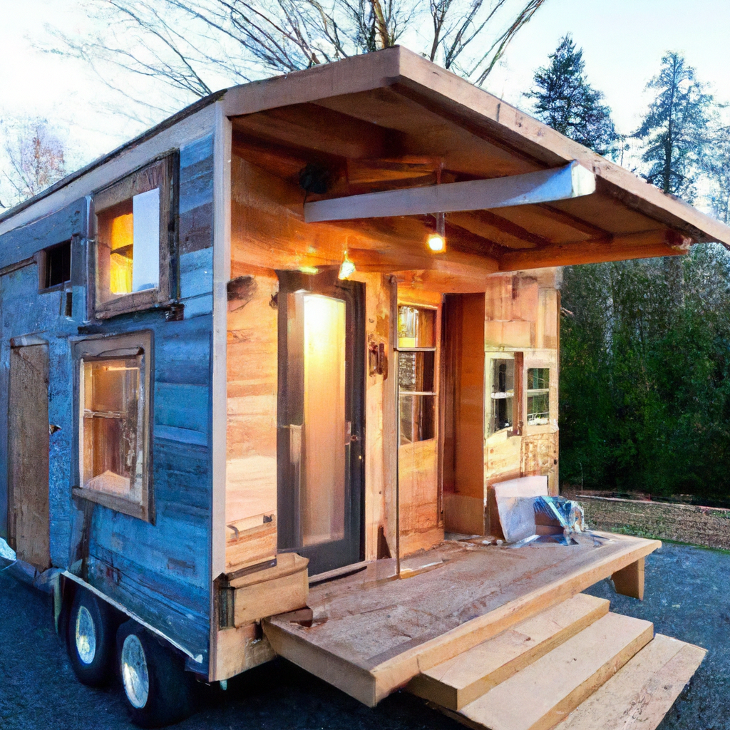 This video showcases a stunning DIY-built tiny house