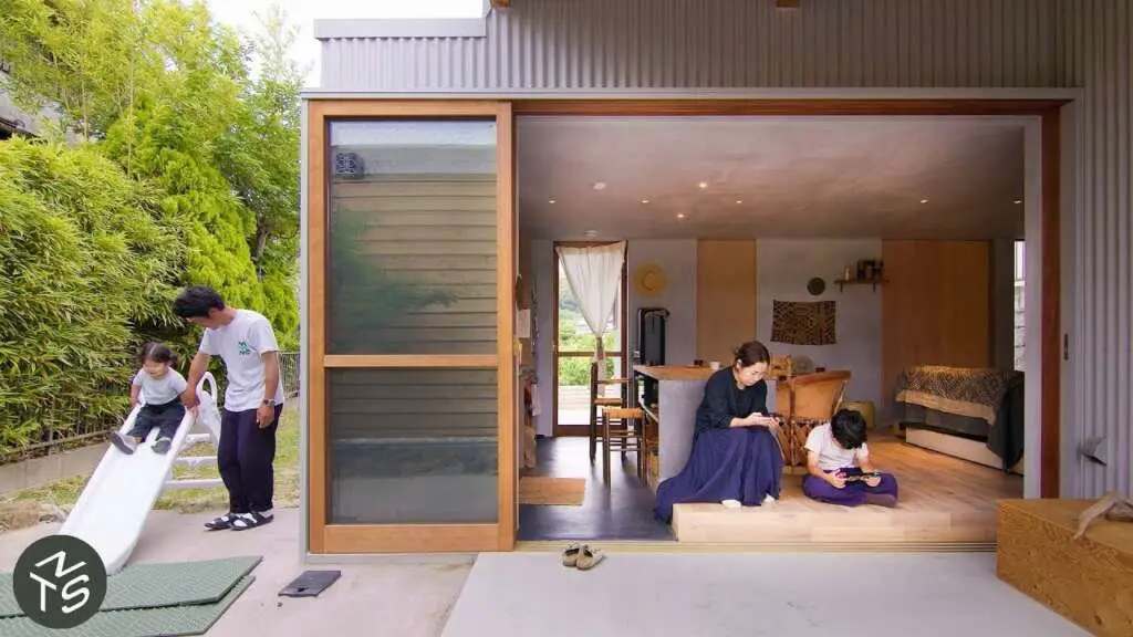 NEVER TOO SMALL: House in Heguri - A Simple, Minimalist Home for a Family of 5