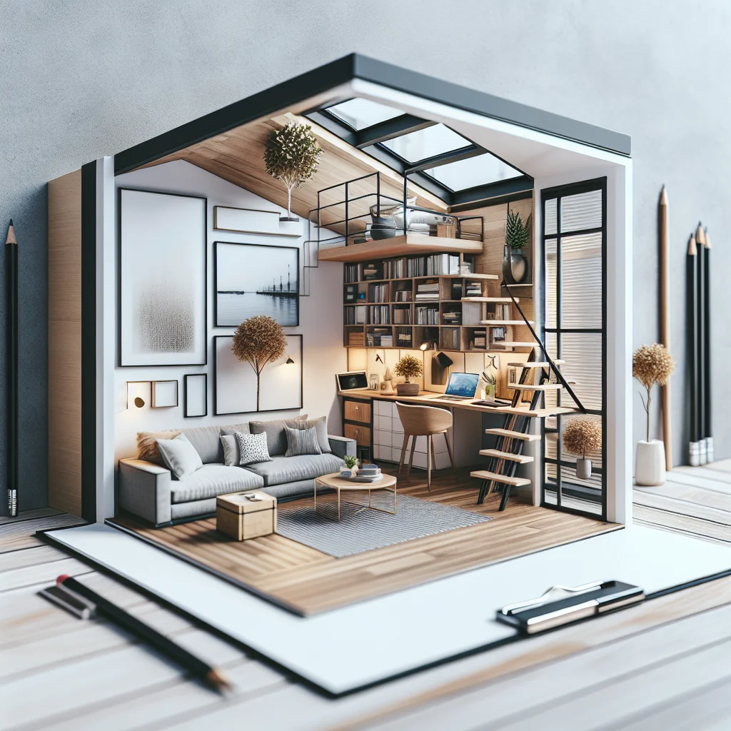 Satisfying Loft-Type Tiny House Design Idea