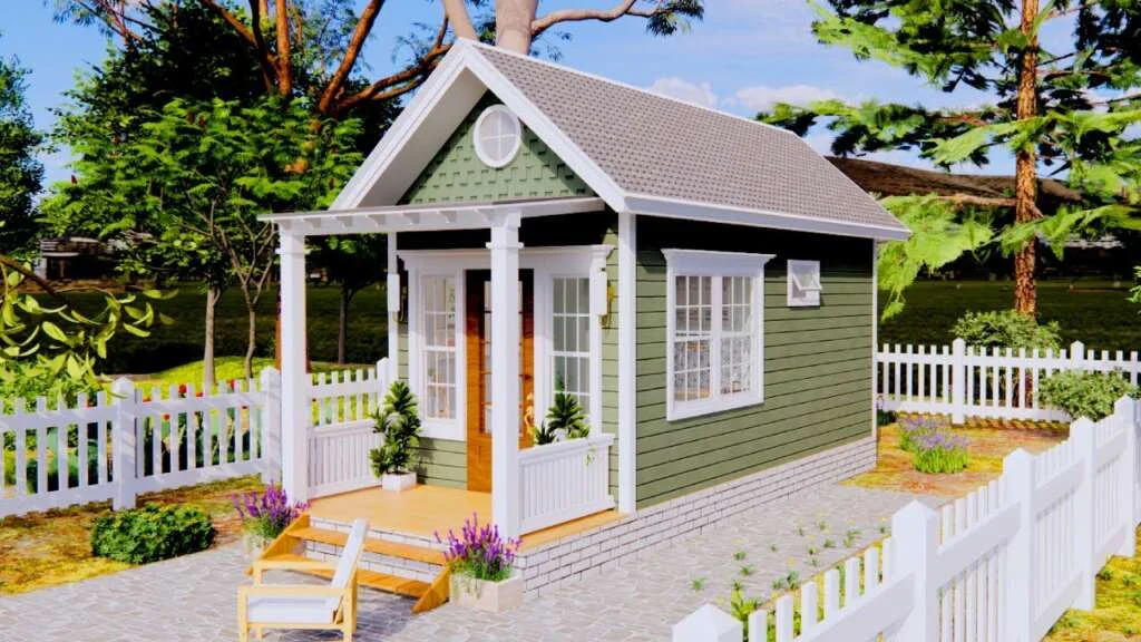 This tiny house is the perfect solution to some space in your garden