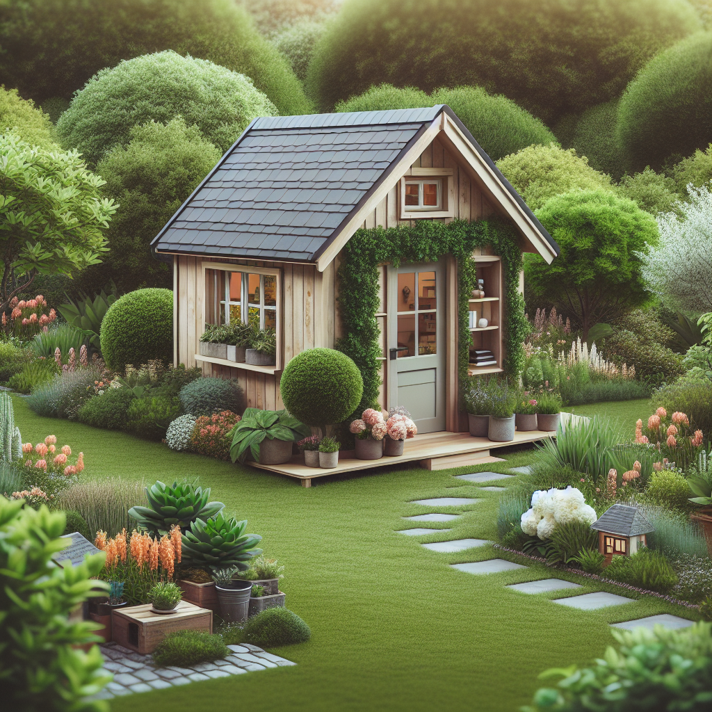 This tiny house is the perfect solution to some space in your garden