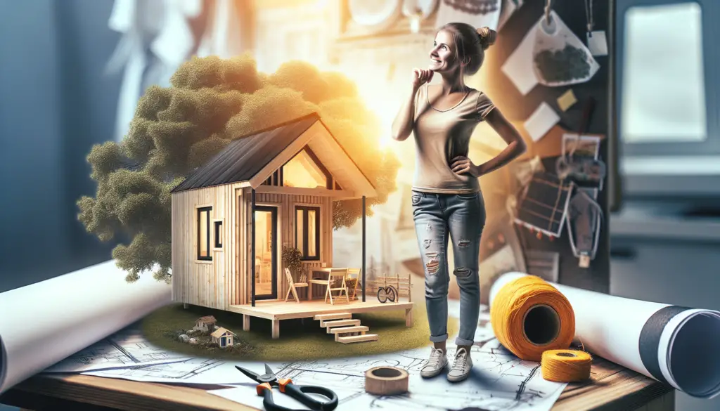 Childhood Dream Come True: Kate Builds her Own Tiny House