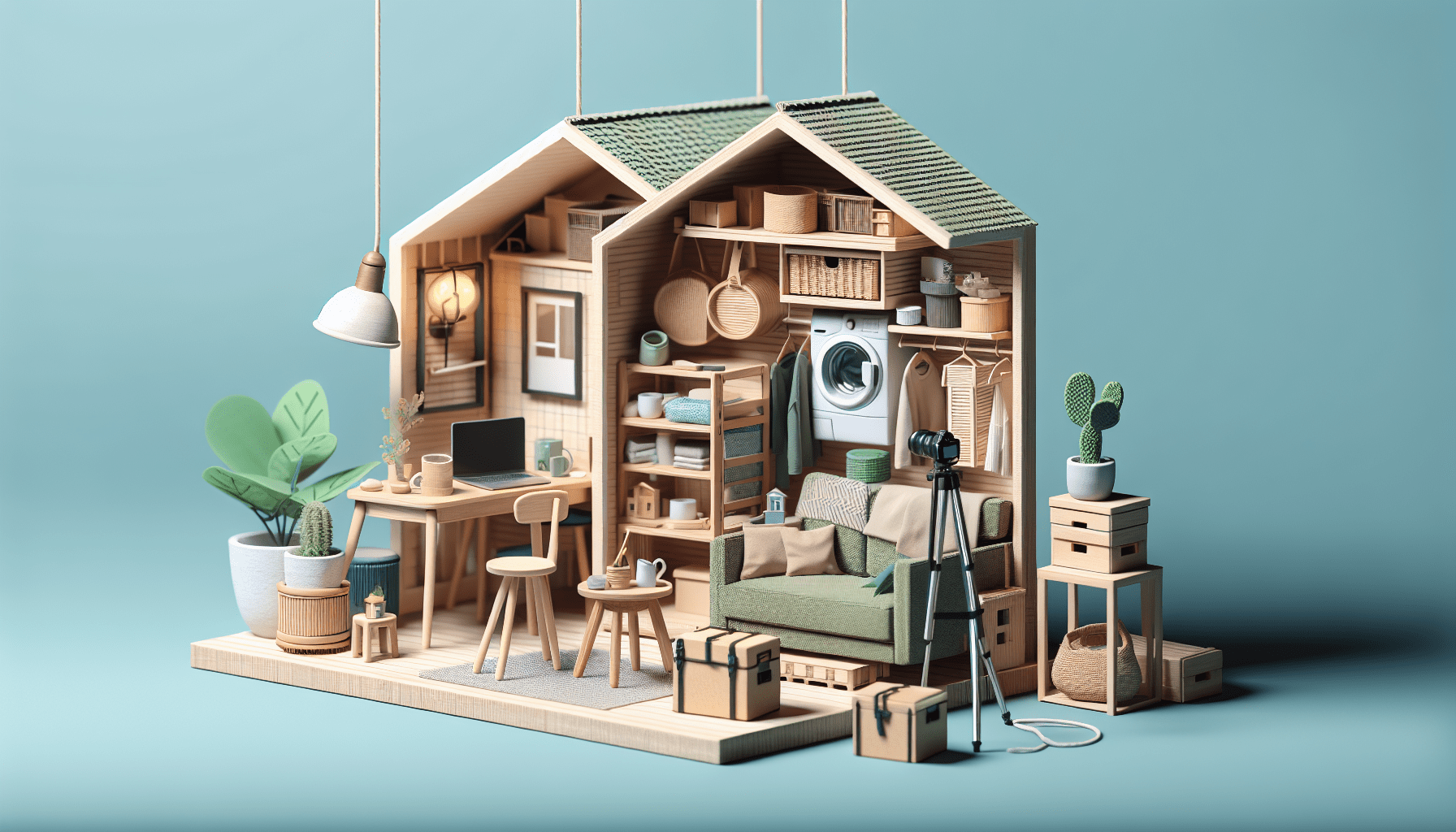Illustration of Downsizing Small Eco Apartments For Beginners