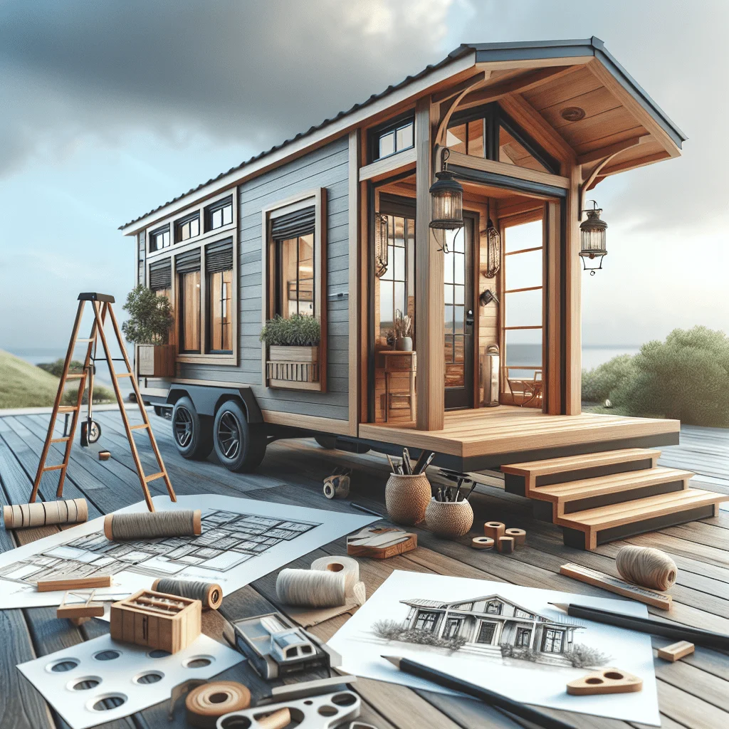 Ultra Custom 32 Tiny House on Wheels by Acorn Tiny Homes