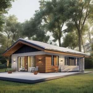 20ft Prefab Tiny Homes Boxable Folding House 40ft Container House with 3 Bedroom,1 Full Equiped Bathroom and Kitchen, Tiny Houses to Live in for Adults, Mobile Home with Steel Frame