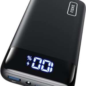 INIU Portable Charger, 22.5W 20000mAh USB C in & Out Power Bank Fast Charging, PD 3.0+QC 4.0 LED Display Phone Battery Pack Compatible with iPhone 16 15 14 13 Pro Samsung S23 Google iPad Tablet, etc