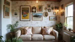 15 Vintage Wall Decor Ideas That'll Make Your Tiny Home Feel Timeless!