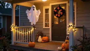 Charming Small Space Outdoor Halloween Decor Ideas to Spook Up Your Porch!