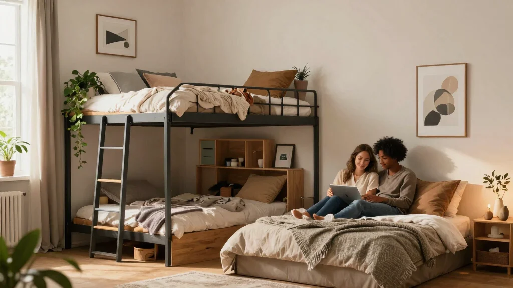 Stylish Small Bedroom Decor Ideas for Couples in Space-Saving Studio Apartments