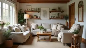 12 Must-Have Farmhouse Style Accents to Create a Cozy, Rustic Living Room (You'll Want #7!)