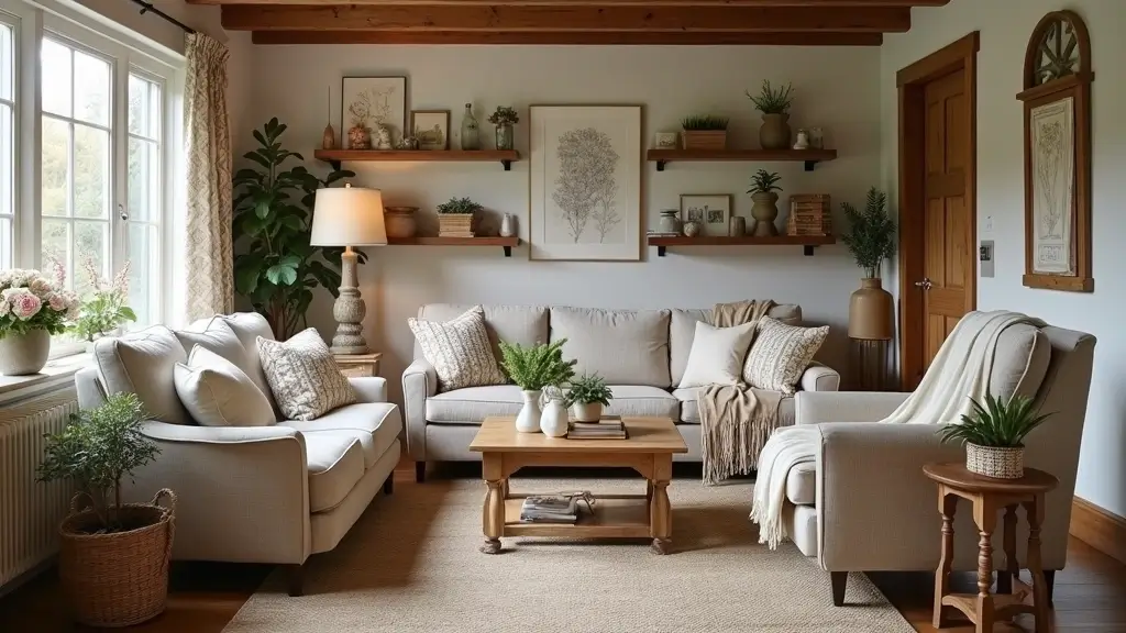 12 Must-Have Farmhouse Style Accents to Create a Cozy, Rustic Living Room (You'll Want #7!)