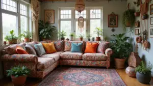 21 Stunning Boho Style Ideas to Elevate Your Living Room Decor!